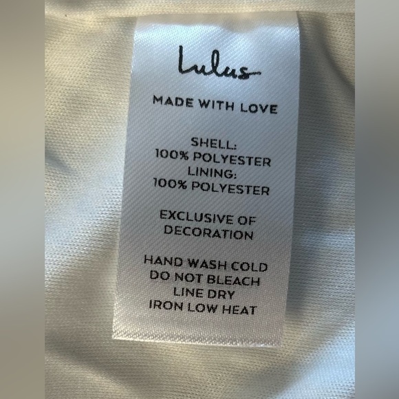 LULUS Fun Affair White Floral Embroidered Tassel Midi Wrap Dress Romantic - Picture 14 of 15